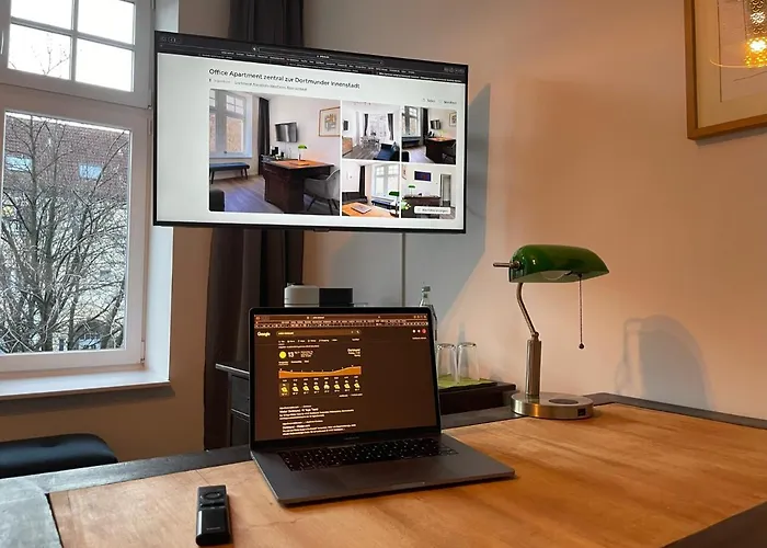 Jaybnb - Office Apartment Zentral Zur Dortmunder Innenstadt